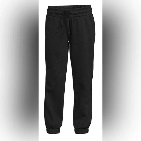 Athletic Works Boys Black Pull-On Jogger Sweatpants Youth Size Small - Picture 1 of 5